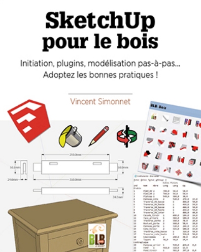 Livre "SketchUp pour le bois"