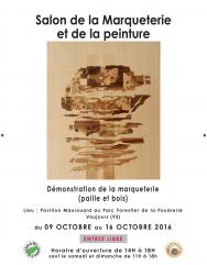 Exposition de marqueterie par l'association Atrema, à Vaujours (93)