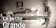 Table carrée extensible avec plateau marqueté