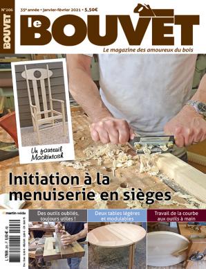 Le Bouvet n°206 – Initiation à la menuiserie en siège Le Bouvet n°206 – Initiation à la menuiserie en siège