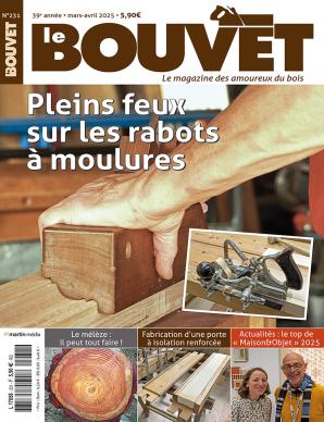 Le Bouvet n°231 – Pleins feux sur les rabots à moulures