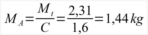 Mélange de résine époxy, calcul 4