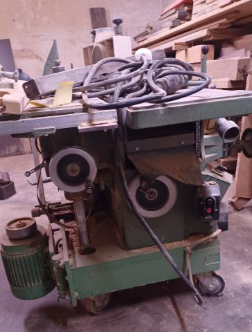 Combinée à bois Lurem 380 V tri (vue de côté)