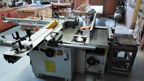Combinée Holzprofi "320E" - vue générale 2