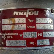 Scie circulaire portative Mafell « FS130 » : plaque